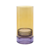 REMEMBER  GLASS LANTERN LYS LILAC
