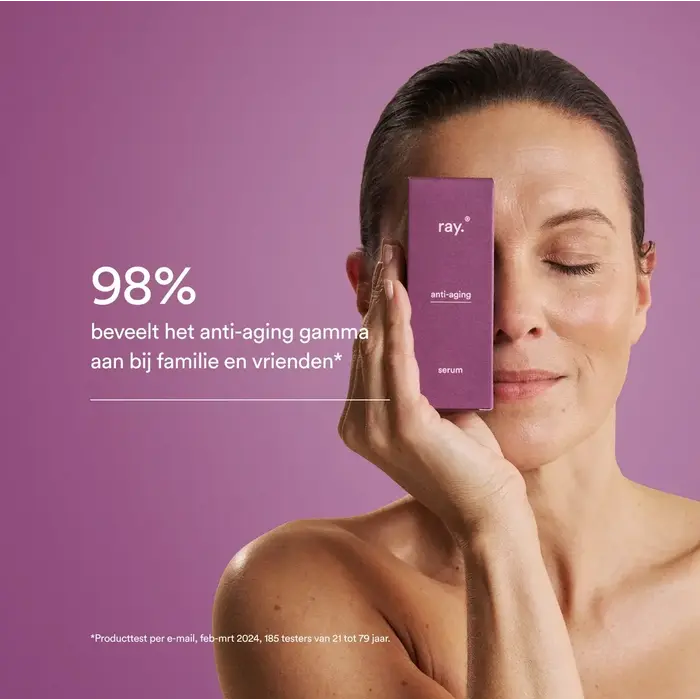RAY RAY ANTI AGING SERUM + GRATIS OOG EN LIPCONTOURCREME