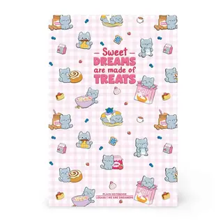 LEGAMI LEGAMI NOTEBOOK KITTY BREAKFAST MEDIUM LINED