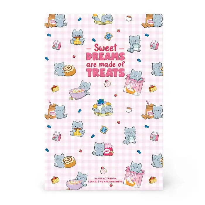 LEGAMI LEGAMI NOTEBOOK KITTY BREAKFAST MEDIUM LINED