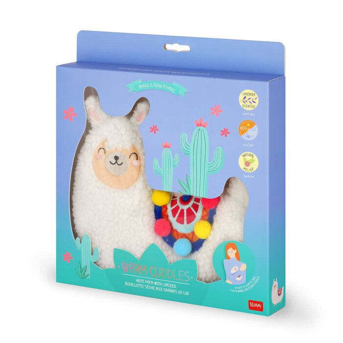 LEGAMI LEGAMI WARM CUDDLES HEAT PACK LLAMA