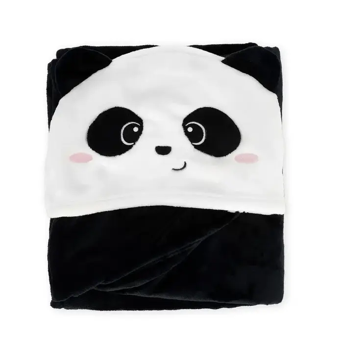 LEGAMI LEGAMI COSY HUGS HOODED BLANKET PANDA