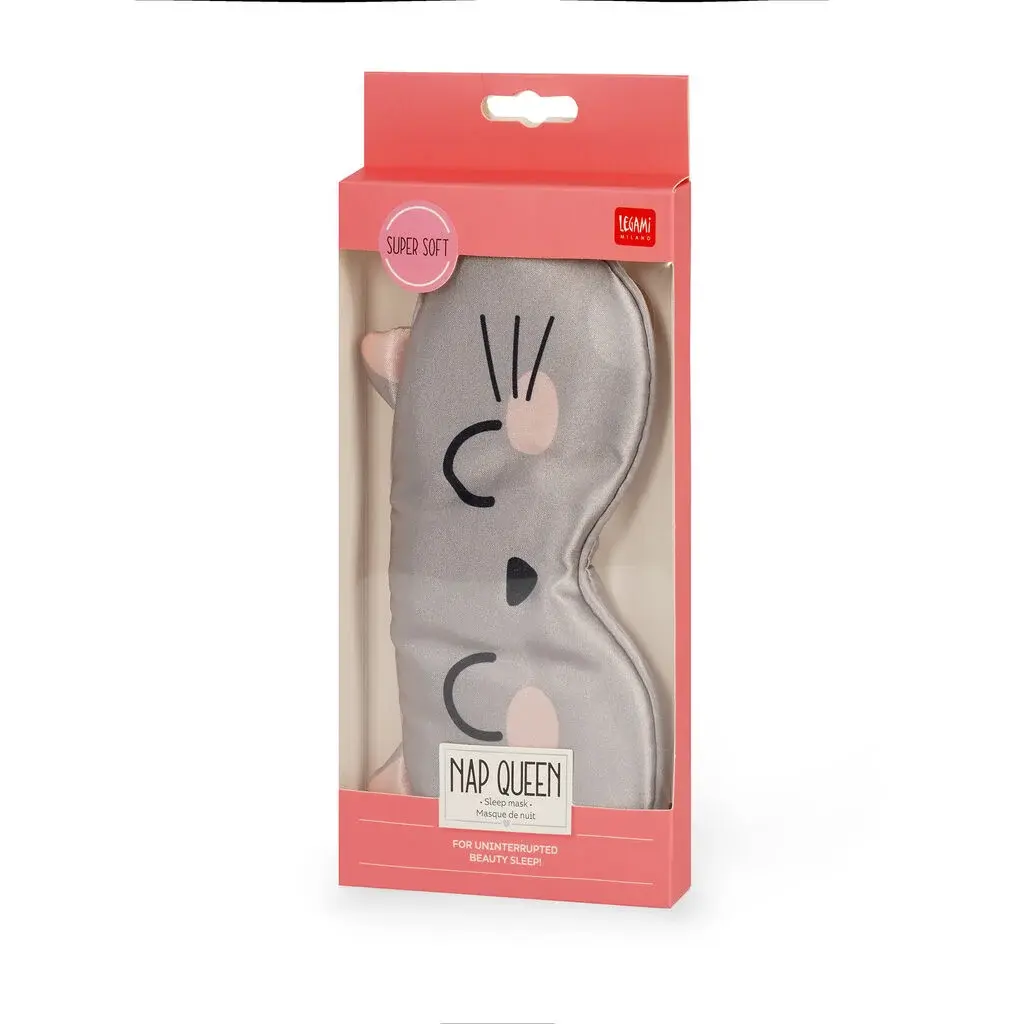 LEGAMI LEGAMI NAP QUEEN SLEEP MASK KITTY