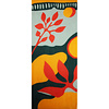 BELLES VAGABONDES LAINE PALME ORANGE (170 x 80 CM)