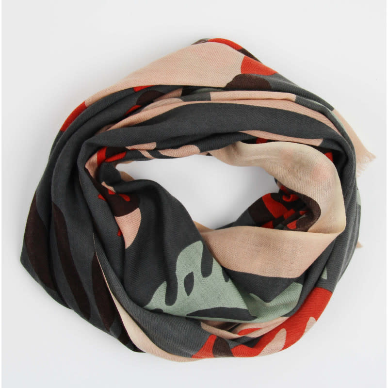 LES BELLES VAGABONDES BELLES VAGABONDES LAINE ZELIE MARRON (170 x 80 CM)