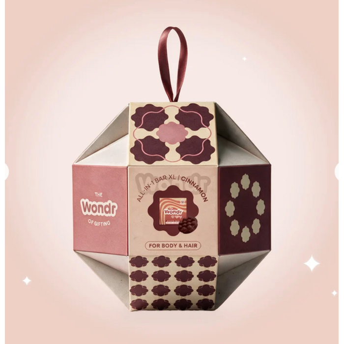 WONDR WONDR GIFT BOX ORNAMENT WONDR OF GIFTING