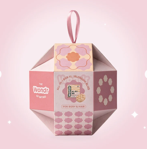 WONDR WONDR GIFT BOX ORNAMENT BLOSSOM BLISS