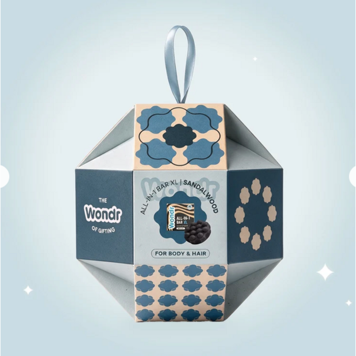 WONDR WONDR GIFT BOX ORNAMENT SANDALWOOD
