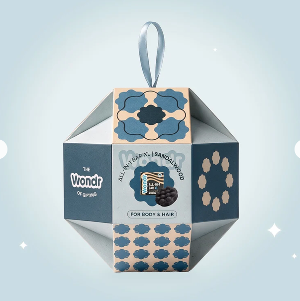 WONDR WONDR GIFT BOX ORNAMENT SANDALWOOD