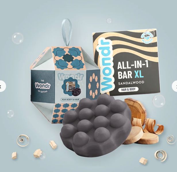 WONDR WONDR GIFT BOX ORNAMENT SANDALWOOD