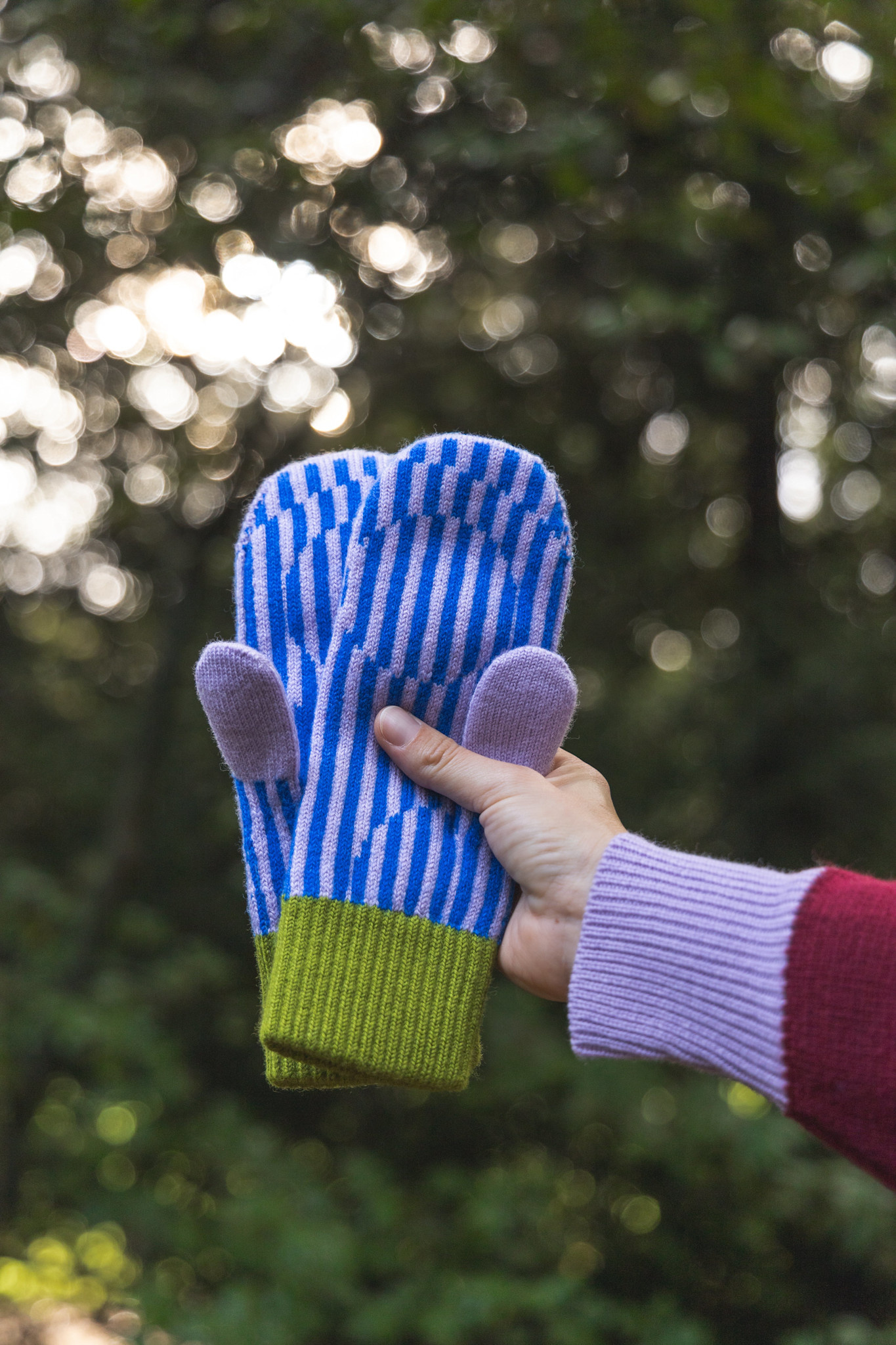 WOLVIS WOLVIS MITTENS TNR COBALT