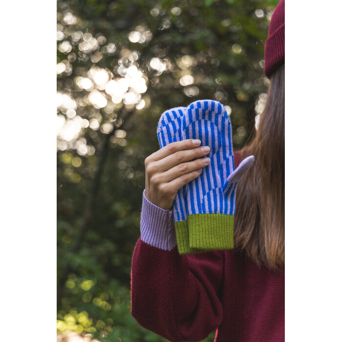 WOLVIS WOLVIS MITTENS TNR COBALT