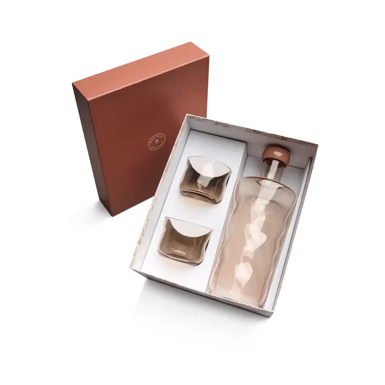 PAVEAU PAVEAU SWIRL GIFT SET LARGE -1,25L GLOW (TERRACOTTA)