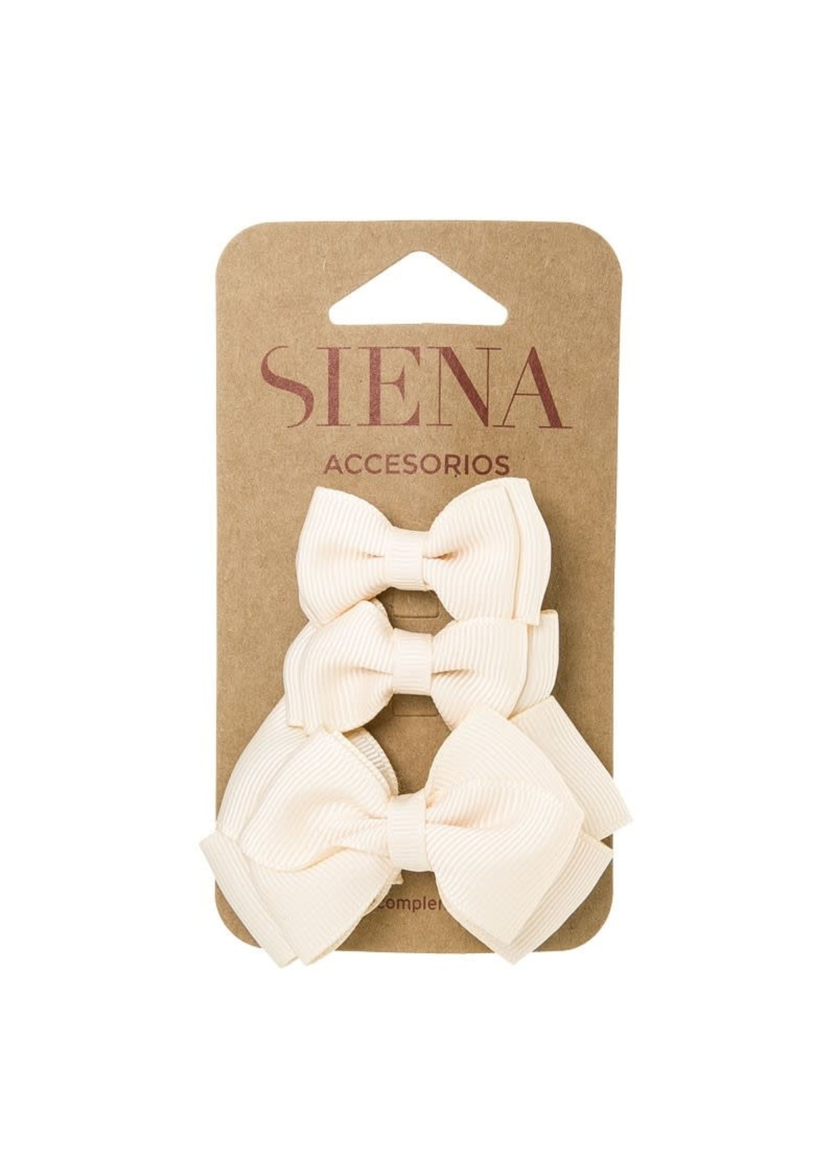 Siena SIENA Pack 3 clips naturel