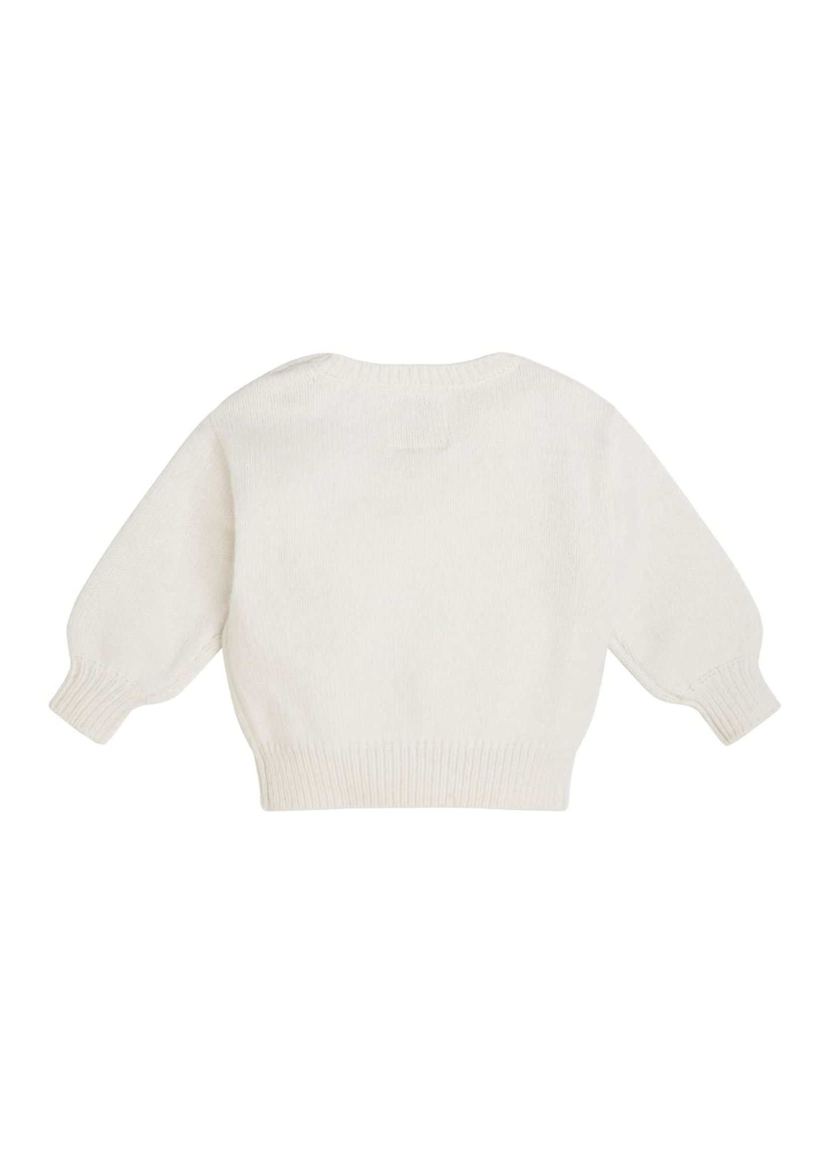 GUESS GUESS Sweater "My Heart Is Yours" salt white