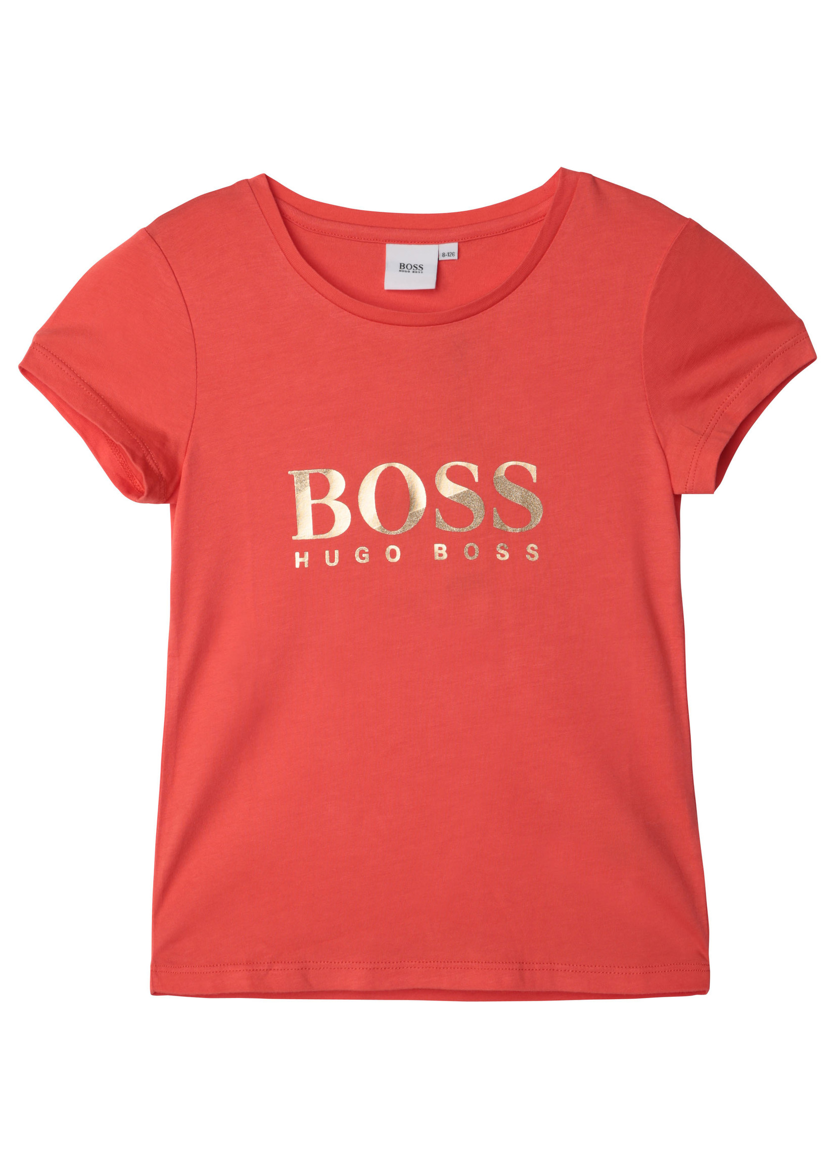 HUGO BOSS Tshirt "BOSS" mandarin