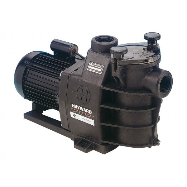 Hayward Max Flo Zwembadpomp 15m3/u 380v 1.5 pk - krachtstroom