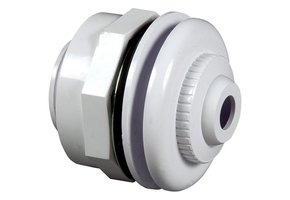 Hayward inlaatfitting prefab en polyesterbaden - 19MM