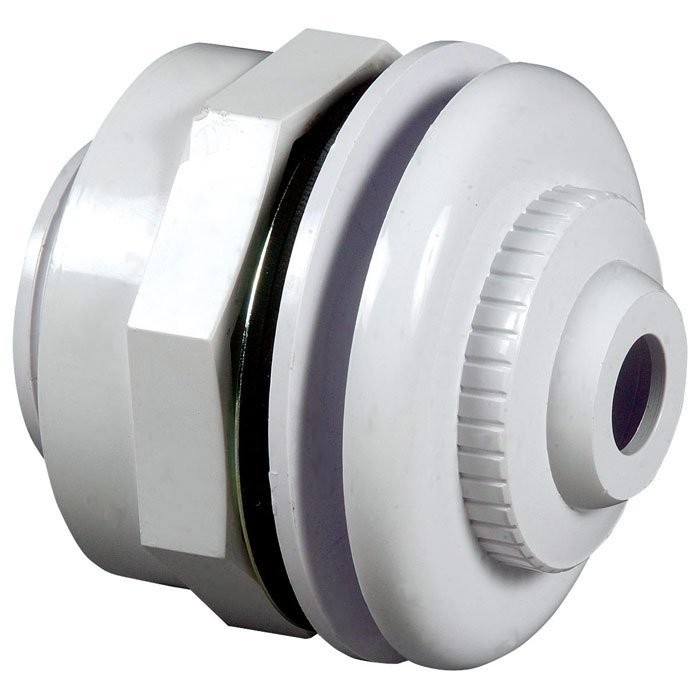 Hayward inlaatfitting prefab en polyesterbaden - 19MM