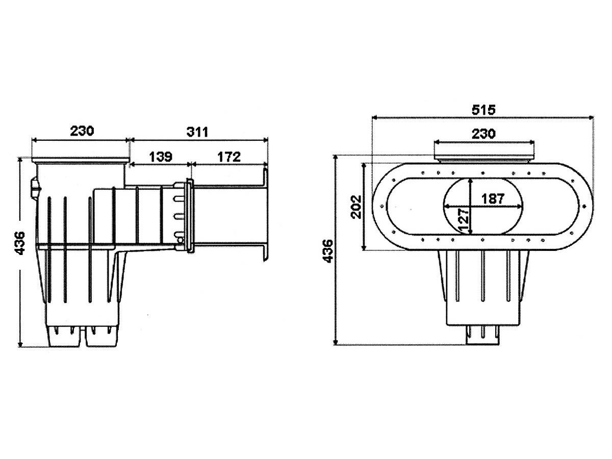 Hayward Cofies Design Skimmer 3039