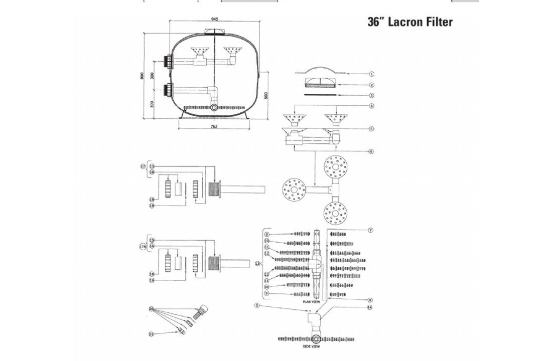 Lacron Zandfilter Hi Rate 30m3