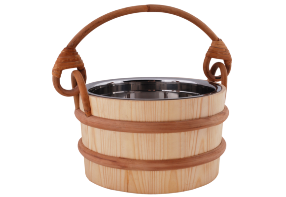 Sauna emmer met rvs binnen emmer 4 liter