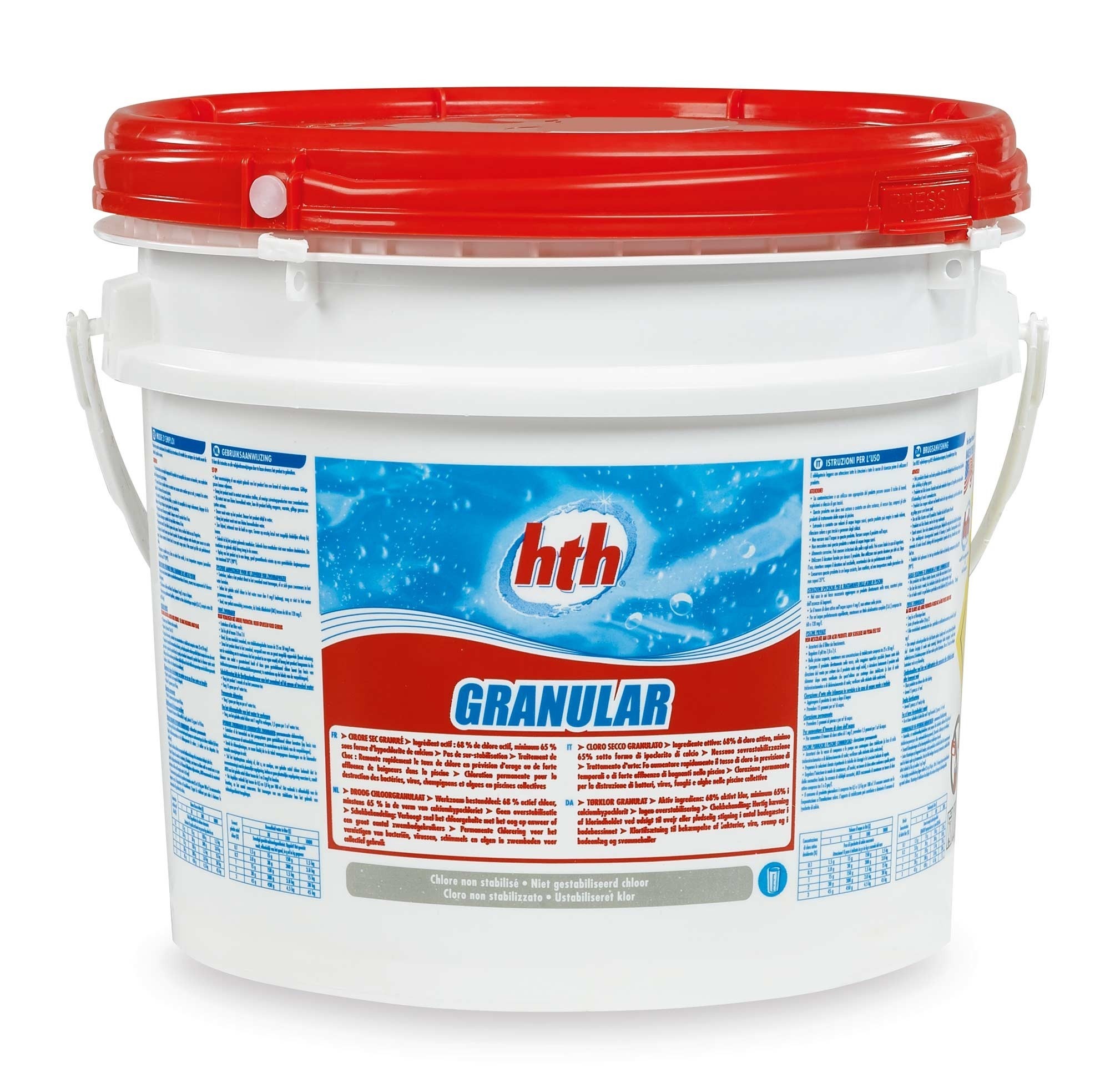 HTH Chloor Granulaat 10kg