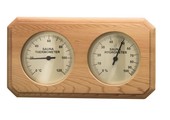 Thermo-Hygrometer Red ceder horizontaal 255x140mm