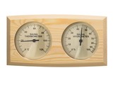 Thermo- Hygrometer met ovalen behuizing 255x140mm