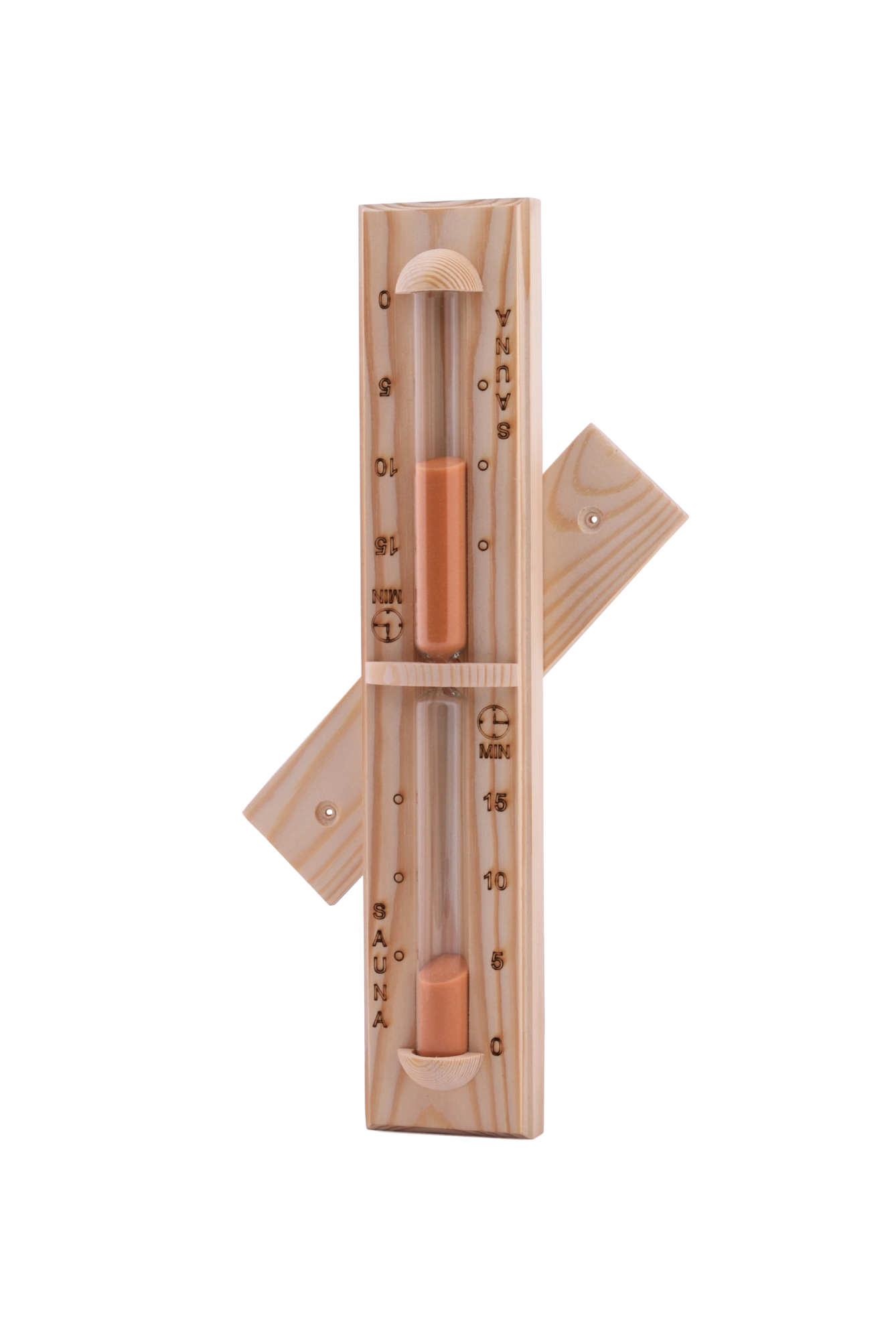 Sauna zandloper in Pine Wood