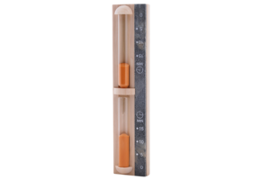 Zandloper Espen met spekstenen details 65x340mm