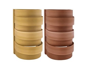 Sauna houten lampenkap