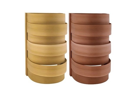 Sauna houten lampenkap