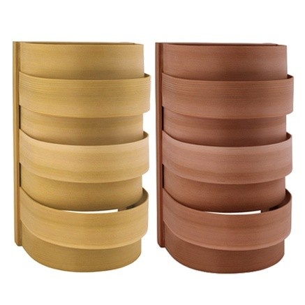 Sauna houten lampenkap