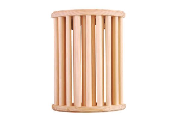 Sauna lampenkap verticale uitvoering