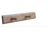 Kapstok 2-haaks model hout