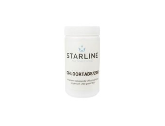 Starline chloortabs chloortabletten 200 grams 1 Kg