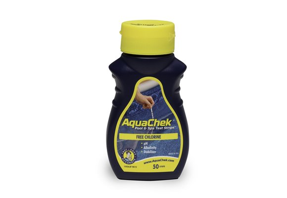 Aquachek Geel 4 in 1 Zwembadwater Testset