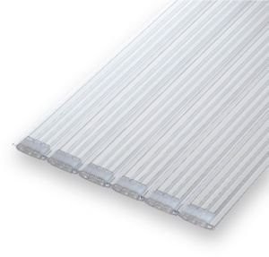 Aquadeck Zwembad Lamellen Polycarbonaat Kleur Transparant