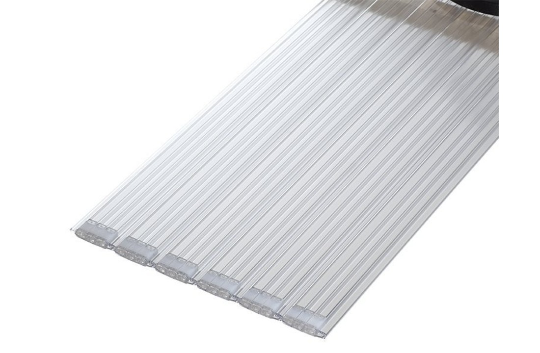 Aquadeck Zwembad Lamellen Polycarbonaat Kleur Transparant