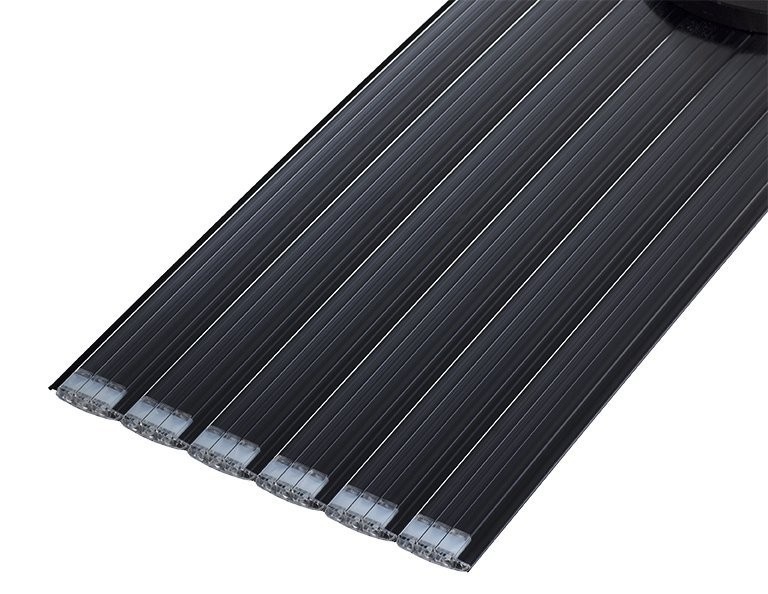 Aquadeck Zwembad Lamellen Polycarbonaat Kleur Solar