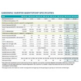 Garden Pac R32  Inverter  8,4kW 220v 20-40m3 Zwembad Warmtepomp