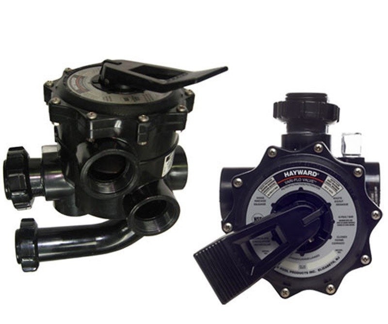 Hayward SP715X62 Vari-Flo Valve - 2" (S210S,S220S,S244S)6-weg kraan 2"  voor side-mount Zwembadfilter
