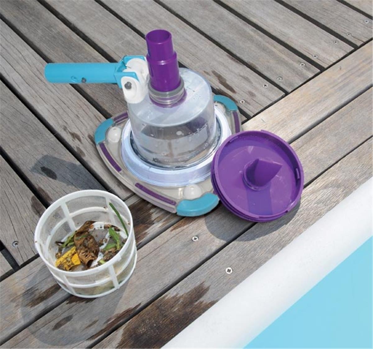 V-trap Handmatige Bodemzuiger Set