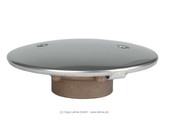 Allfit Bronzen bodemput anti-wervel deksel