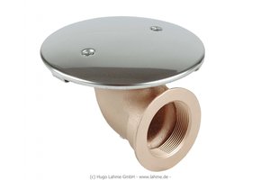 Allfit Bronzen bodemput met anti-wervel deksel