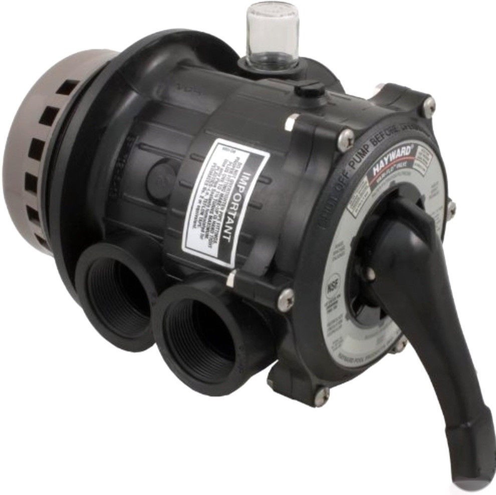 Hayward SP0712-1 Vari-Flo 6-Weg Klep voor Topmount Zwembadfilter