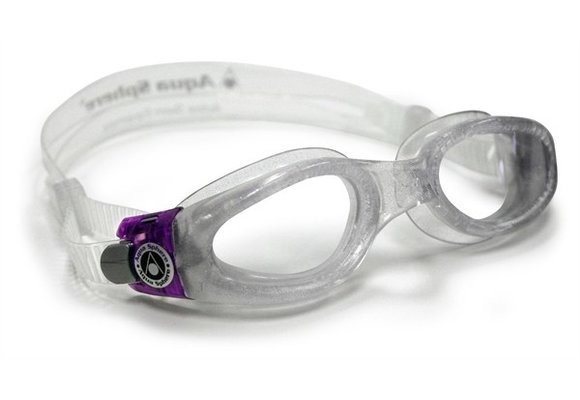 Aqua Sphere Kaiman Lady Zwembril / Duikbril – Clear Lens Sparkle Purple
