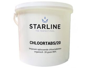 Starline chloortabletten 20 grams - 5 kg
