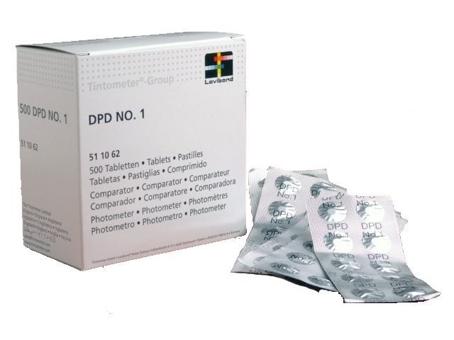 Lovibond DPD 1 navulling reagens 250 Stuks